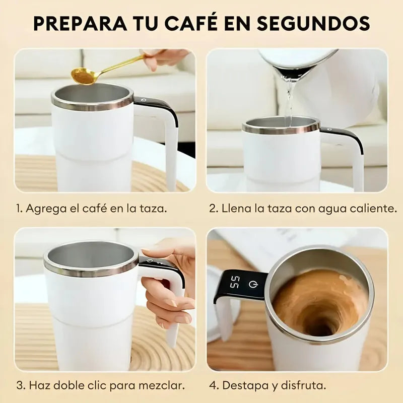 Taza Mezcladora Inteligente Portátil
